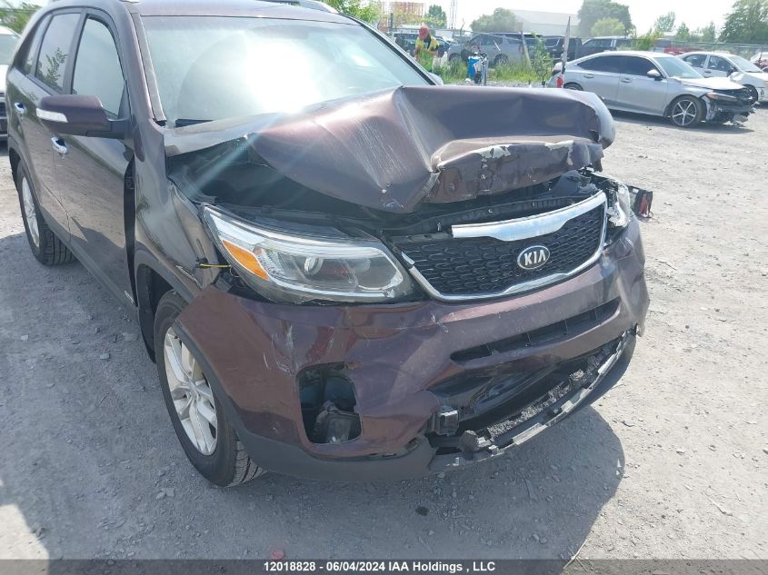 2015 Kia Sorento VIN: 5XYKTCA60FG629801 Lot: 12018828