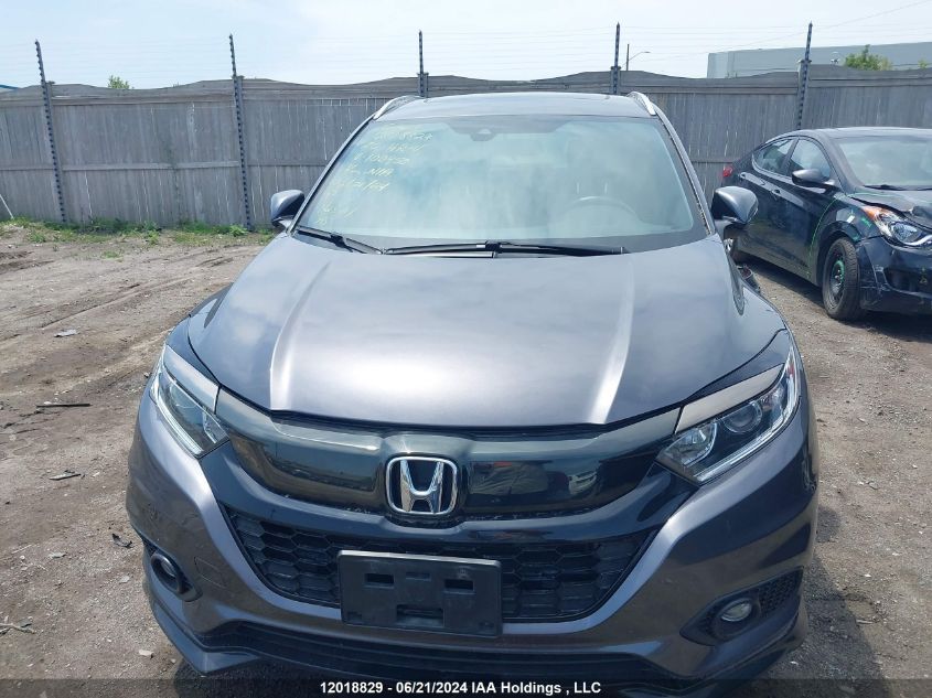 2022 Honda Hr-V VIN: 3CZRU6H28NM100950 Lot: 12018829