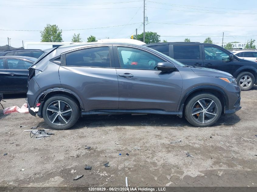 2022 Honda Hr-V VIN: 3CZRU6H28NM100950 Lot: 12018829