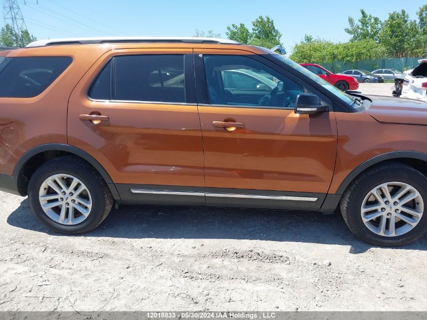 2017 Ford Explorer Xlt VIN: 1FM5K7DH3HGC49268 Lot: 12018833