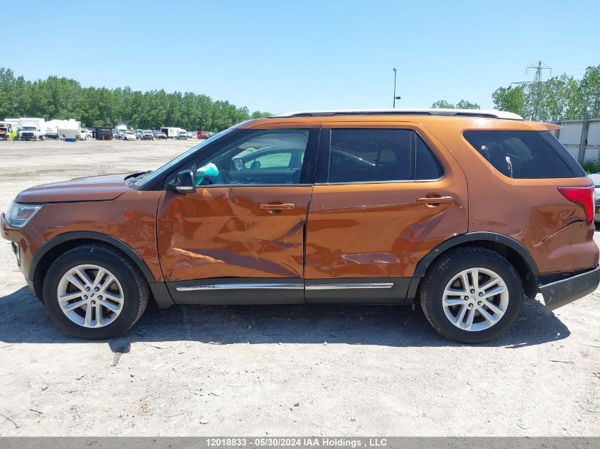 2017 Ford Explorer Xlt VIN: 1FM5K7DH3HGC49268 Lot: 12018833