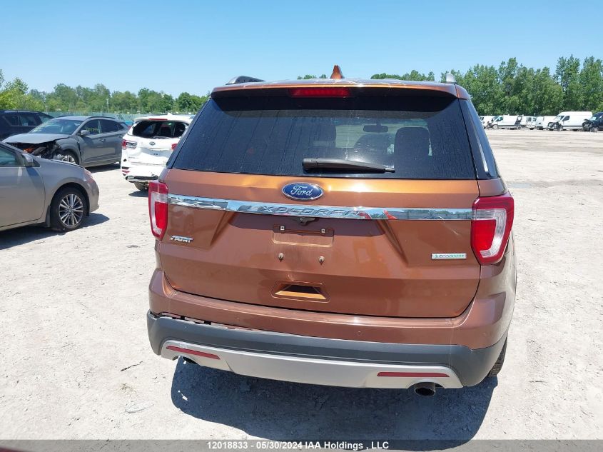2017 Ford Explorer Xlt VIN: 1FM5K7DH3HGC49268 Lot: 12018833