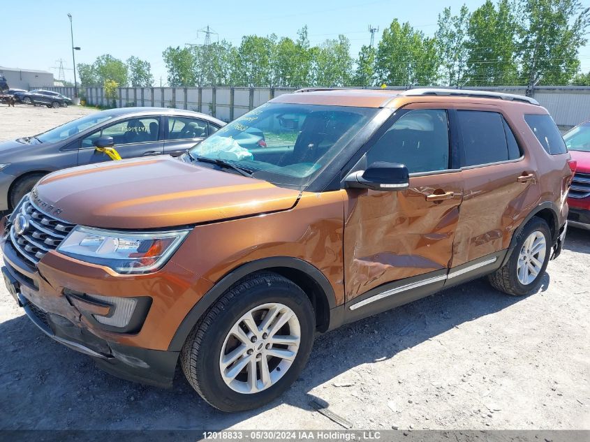 2017 Ford Explorer Xlt VIN: 1FM5K7DH3HGC49268 Lot: 12018833