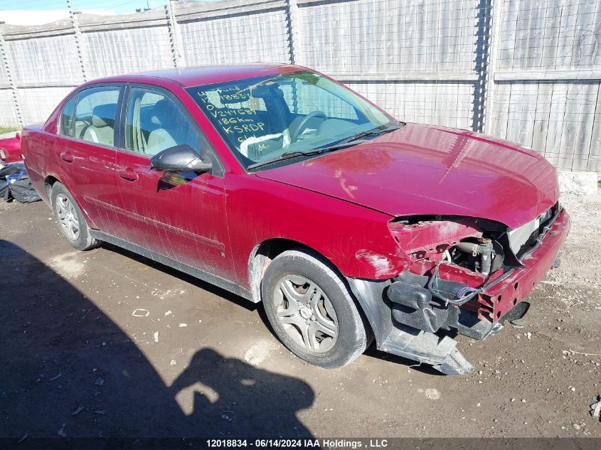 2006 Chevrolet Malibu Ls VIN: 1G1ZS51F16F244689 Lot: 12018834