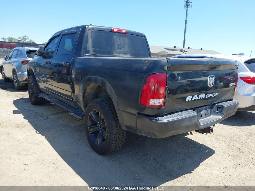 2015 Ram 1500 St VIN: 1C6RR7KM4FS645437 Lot: 12018840