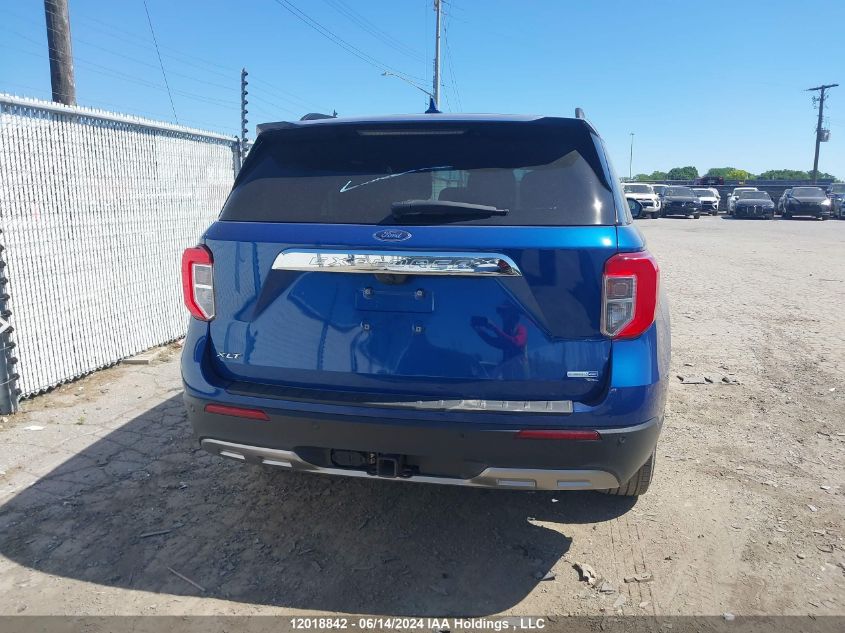 2020 Ford Explorer Xlt VIN: 1FMSK8DH9LGA98552 Lot: 12018842