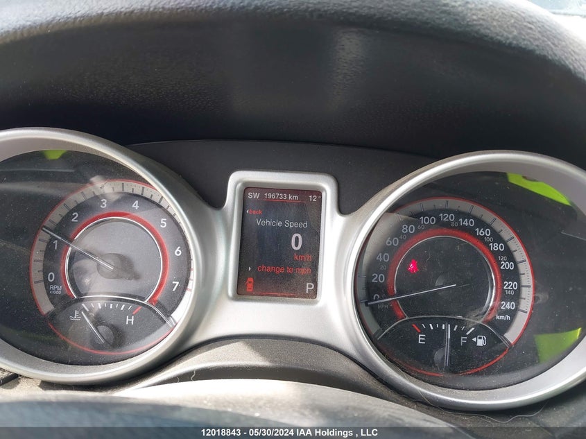 2013 Dodge Journey R/T VIN: 3C4PDDFG9DT621180 Lot: 12018843