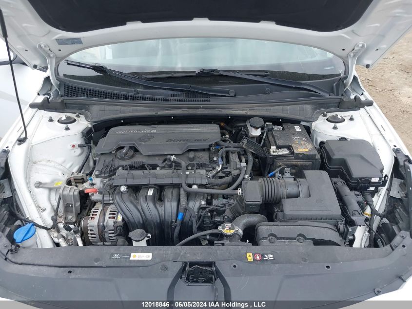 2022 Hyundai Elantra Preferred Ivt VIN: KMHLM4AG2NU348205 Lot: 12018846