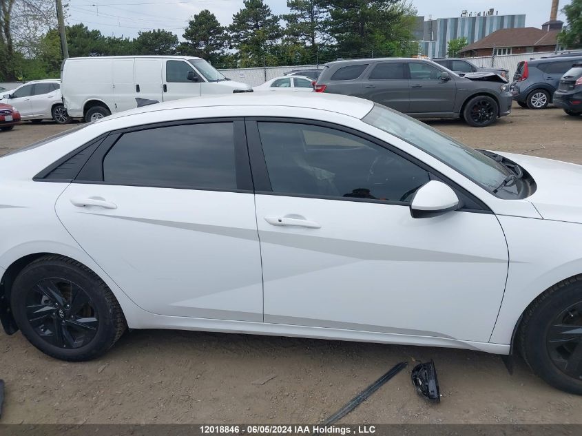 2022 Hyundai Elantra Preferred Ivt VIN: KMHLM4AG2NU348205 Lot: 12018846