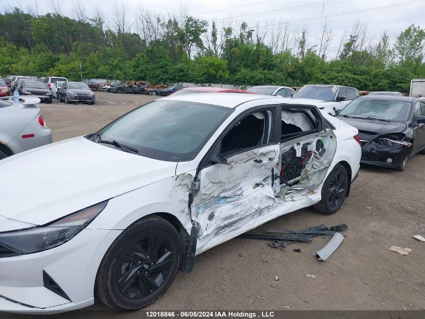 2022 Hyundai Elantra Preferred Ivt VIN: KMHLM4AG2NU348205 Lot: 12018846