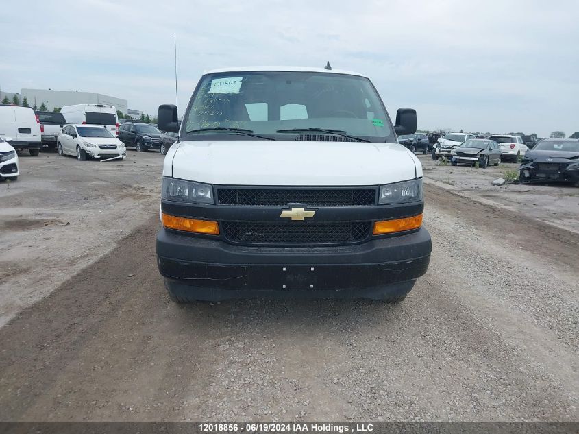 2021 Chevrolet Express Cargo Van VIN: 1GCWGBF74M1307273 Lot: 12018856