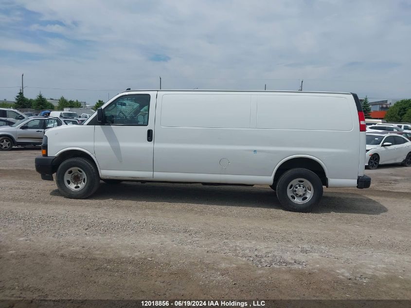 2021 Chevrolet Express Cargo Van VIN: 1GCWGBF74M1307273 Lot: 12018856
