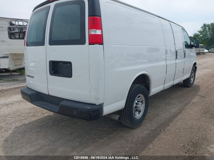 2021 Chevrolet Express Cargo Van VIN: 1GCWGBF74M1307273 Lot: 12018856