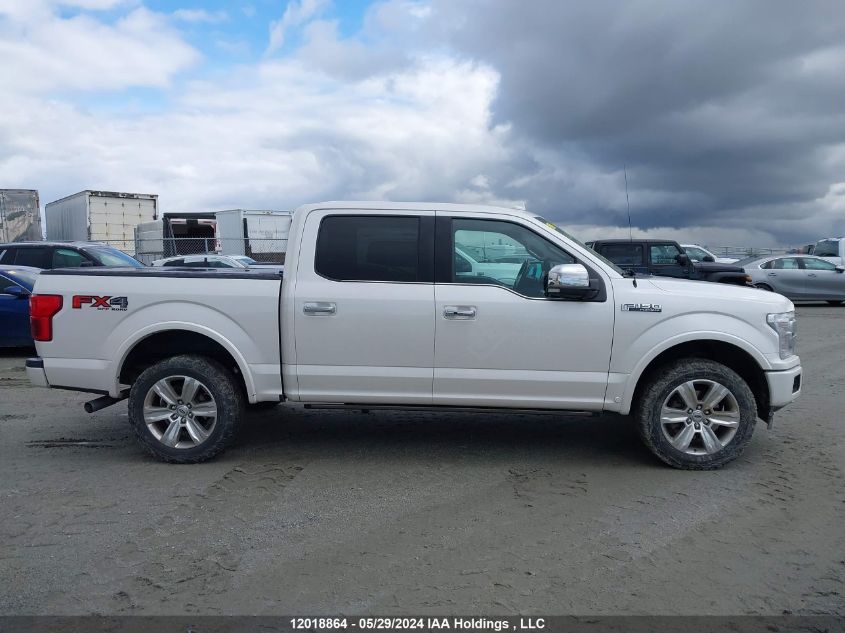 2019 Ford F150 Supercrew VIN: 1FTEW1E48KFA89404 Lot: 12018864