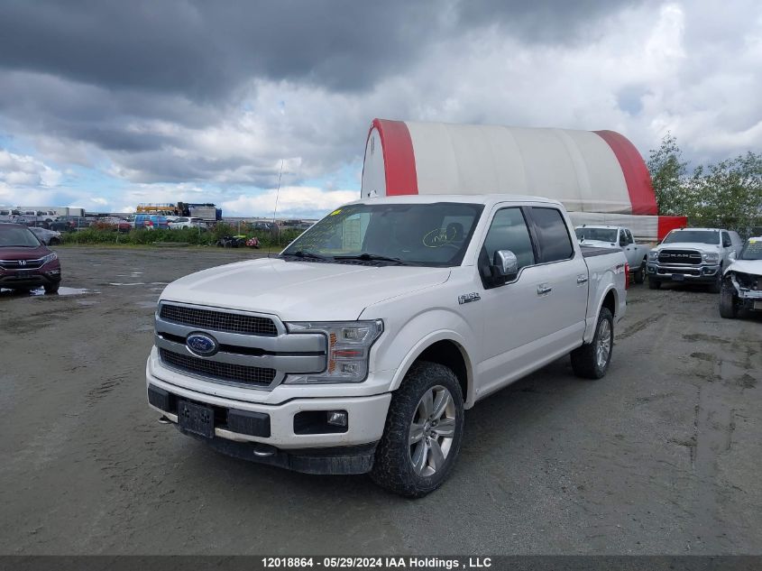 2019 Ford F150 Supercrew VIN: 1FTEW1E48KFA89404 Lot: 12018864