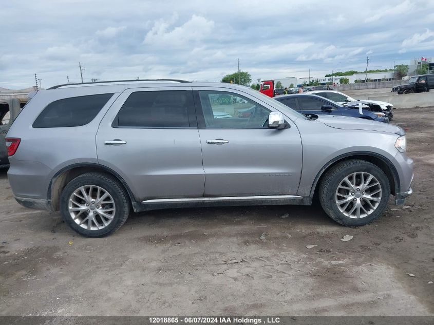 2015 Dodge Durango Citadel VIN: 1C4RDJEG1FC736007 Lot: 12018865