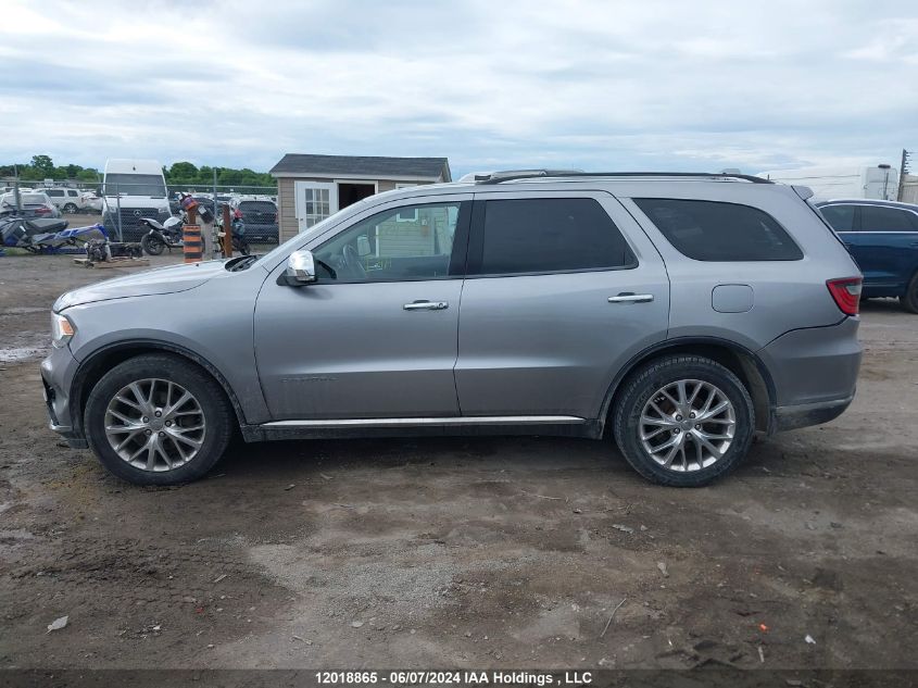 2015 Dodge Durango Citadel VIN: 1C4RDJEG1FC736007 Lot: 12018865