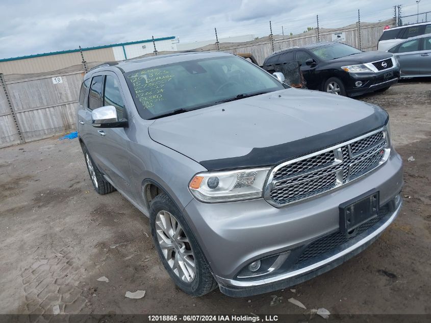 2015 Dodge Durango Citadel VIN: 1C4RDJEG1FC736007 Lot: 12018865