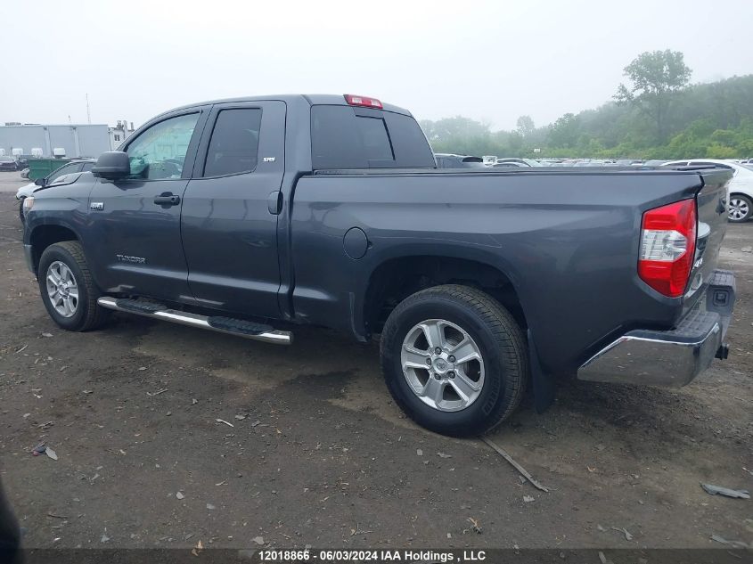 2019 Toyota Tundra Double Cab Sr/Sr5 VIN: 5TFUY5F11KX806611 Lot: 12018866