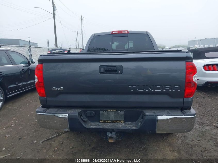 2019 Toyota Tundra Double Cab Sr/Sr5 VIN: 5TFUY5F11KX806611 Lot: 12018866