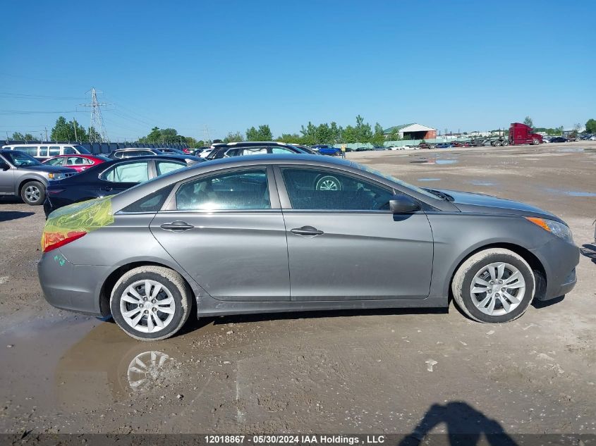 2013 Hyundai Sonata Gls VIN: 5NPEB4AC8DH810646 Lot: 12018867