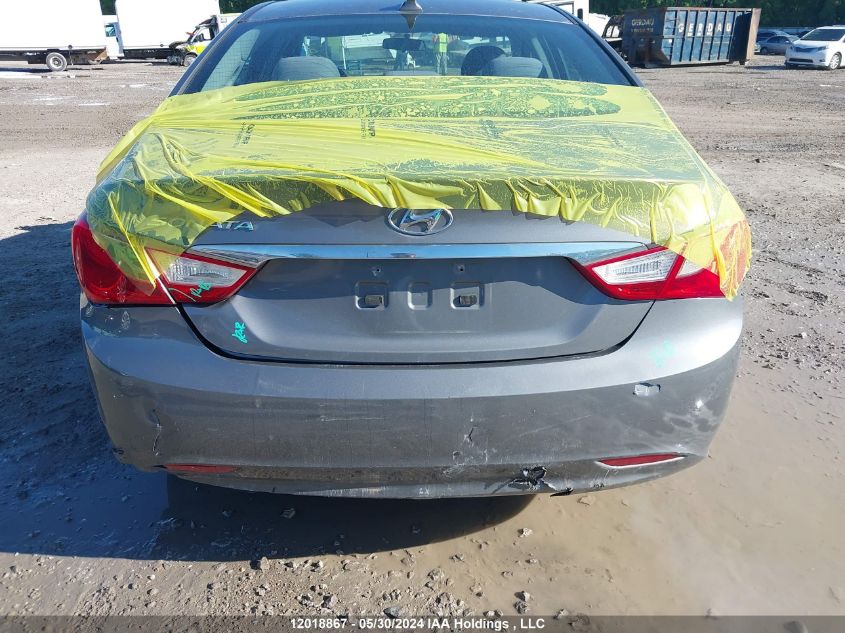 2013 Hyundai Sonata Gls VIN: 5NPEB4AC8DH810646 Lot: 12018867
