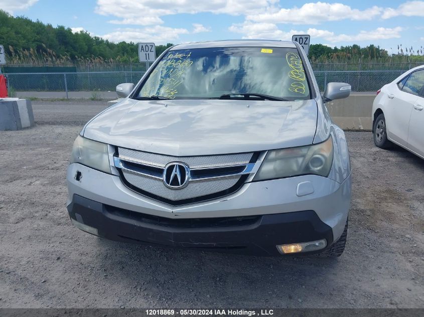 2010 Acura Mdx VIN: 2HNYD2H24AH001541 Lot: 12018869