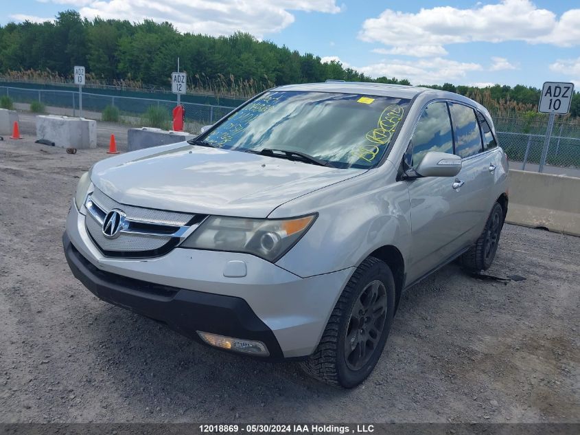 2010 Acura Mdx VIN: 2HNYD2H24AH001541 Lot: 12018869