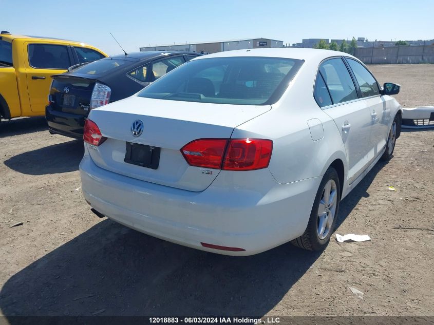 2014 Volkswagen Jetta Se VIN: 3VWD07AJ3EM414702 Lot: 12018883