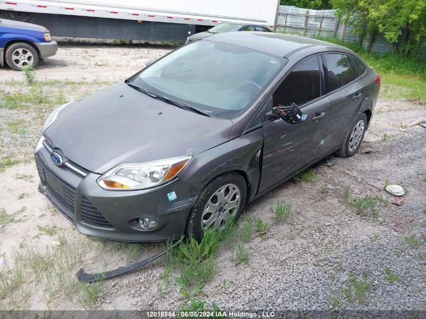 2012 Ford Focus Se VIN: 1FAHP3F29CL217953 Lot: 12018884