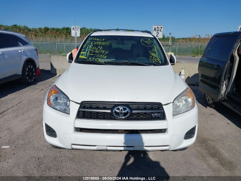 2011 Toyota Rav4 VIN: 2T3BK4DV7BW057293 Lot: 12018885