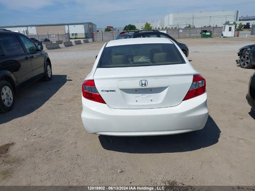 2012 Honda Civic Sdn VIN: 2HGFB2F49CH120701 Lot: 12018902