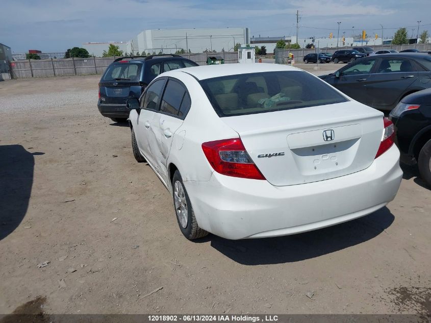 2012 Honda Civic Sdn VIN: 2HGFB2F49CH120701 Lot: 12018902