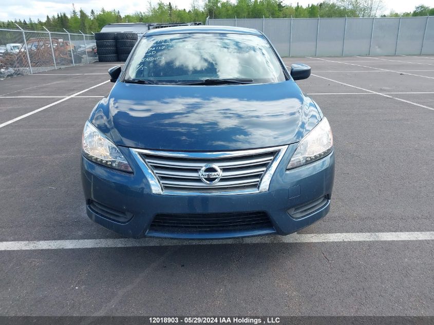 2015 Nissan Sentra S/Sv/Sr/Sl VIN: 3N1AB7AP9FL678117 Lot: 12018903