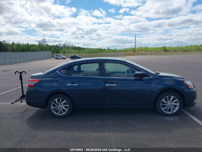 2015 Nissan Sentra S/Sv/Sr/Sl VIN: 3N1AB7AP9FL678117 Lot: 12018903