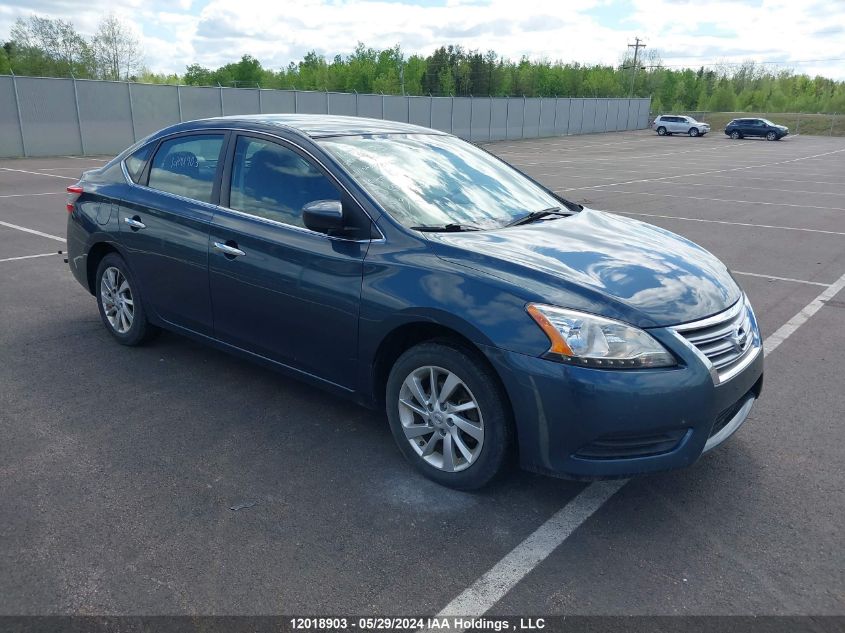 2015 Nissan Sentra S/Sv/Sr/Sl VIN: 3N1AB7AP9FL678117 Lot: 12018903