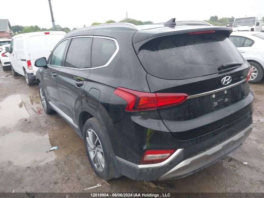 2020 Hyundai Santa Fe Preferred Awd With Sun And Leather Package VIN: 5NMS3CAD2LH256213 Lot: 12018904