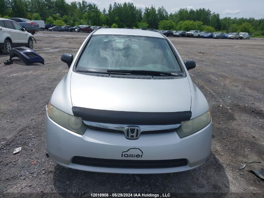 2006 Honda Civic VIN: 2HGFA16306H009561 Lot: 12018908