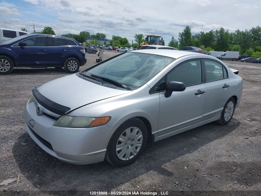 2006 Honda Civic VIN: 2HGFA16306H009561 Lot: 12018908