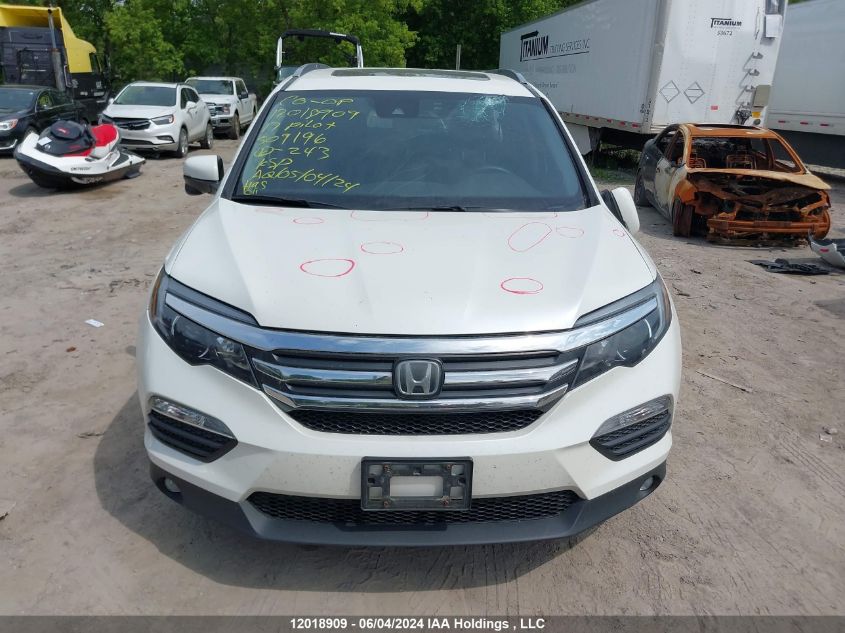 2017 Honda Pilot VIN: 5FNYF6H30HB509196 Lot: 12018909
