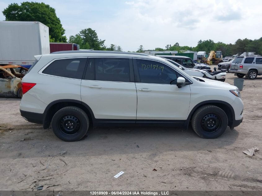 2017 Honda Pilot VIN: 5FNYF6H30HB509196 Lot: 12018909