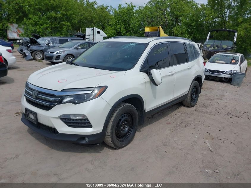 2017 Honda Pilot VIN: 5FNYF6H30HB509196 Lot: 12018909