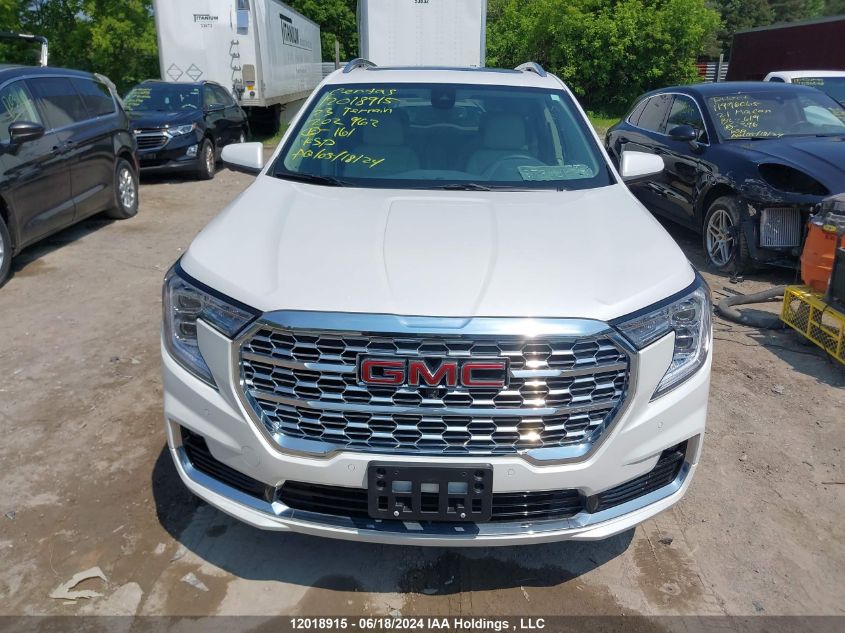 2023 GMC Terrain Denali VIN: 3GKALXEG9PL202962 Lot: 12018915