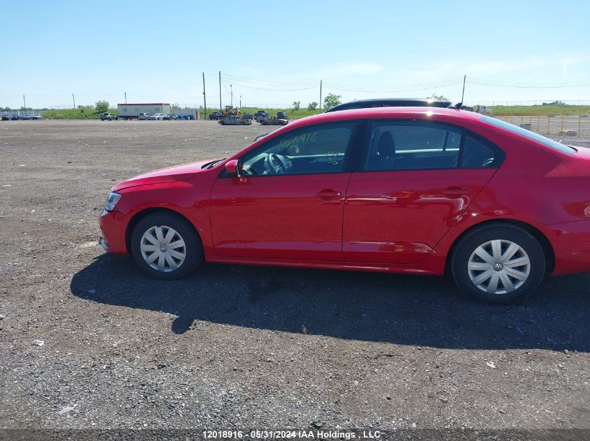 2017 Volkswagen Jetta Sedan VIN: 3VW2B7AJ5HM371941 Lot: 12018916