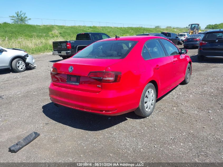 2017 Volkswagen Jetta Sedan VIN: 3VW2B7AJ5HM371941 Lot: 12018916