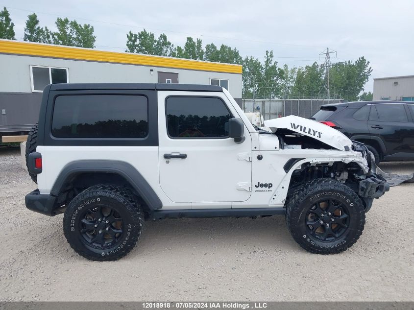 2022 Jeep Wrangler Sport VIN: 1C4GJXAN2NW192914 Lot: 12018918