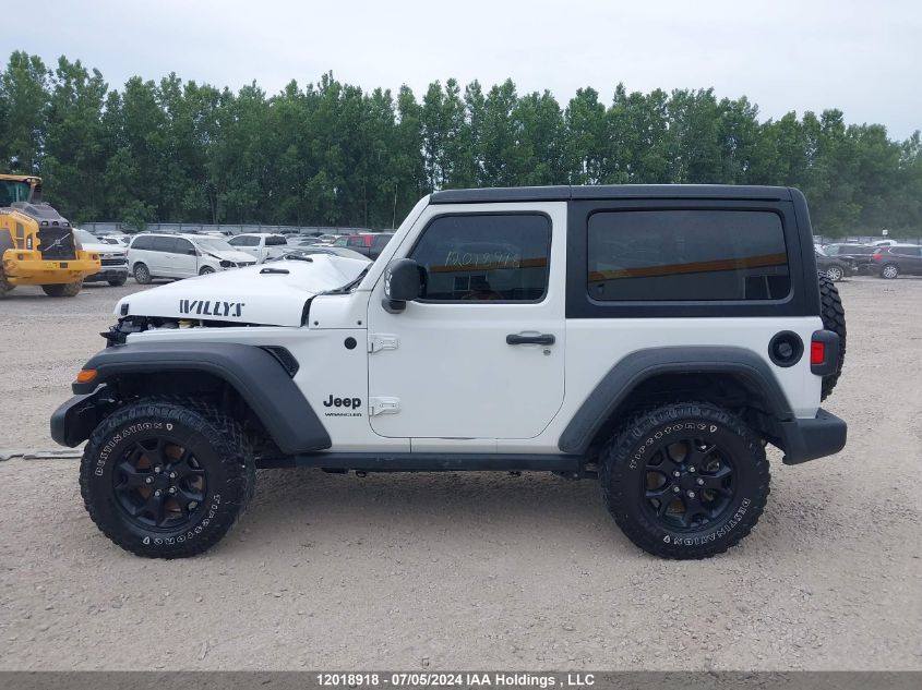 2022 Jeep Wrangler Sport VIN: 1C4GJXAN2NW192914 Lot: 12018918