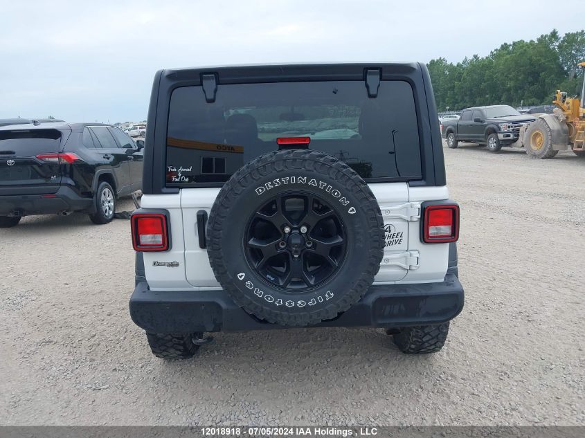 2022 Jeep Wrangler Sport VIN: 1C4GJXAN2NW192914 Lot: 12018918