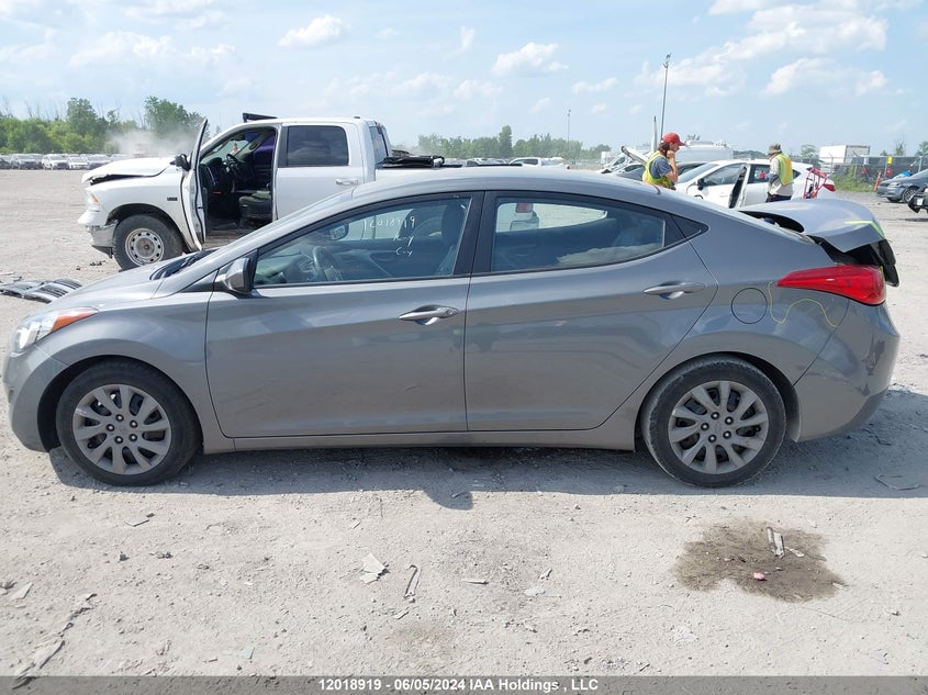 2013 Hyundai Elantra Gls/Limited VIN: 5NPDH4AEXDH341619 Lot: 12018919