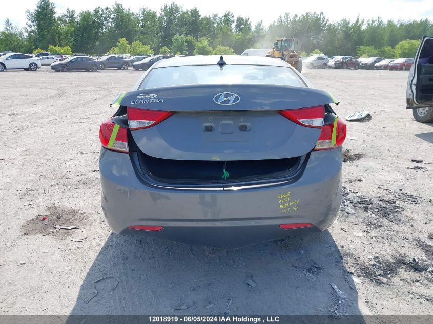 2013 Hyundai Elantra Gls/Limited VIN: 5NPDH4AEXDH341619 Lot: 12018919